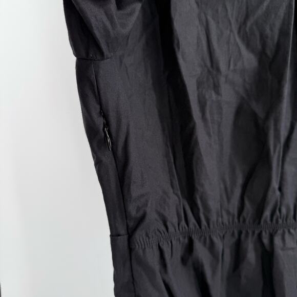 Modern Citizen Taylor Dress Size Large NEW Off Shoulder Shirt Midi Black NWOT - Picture 9 of 16